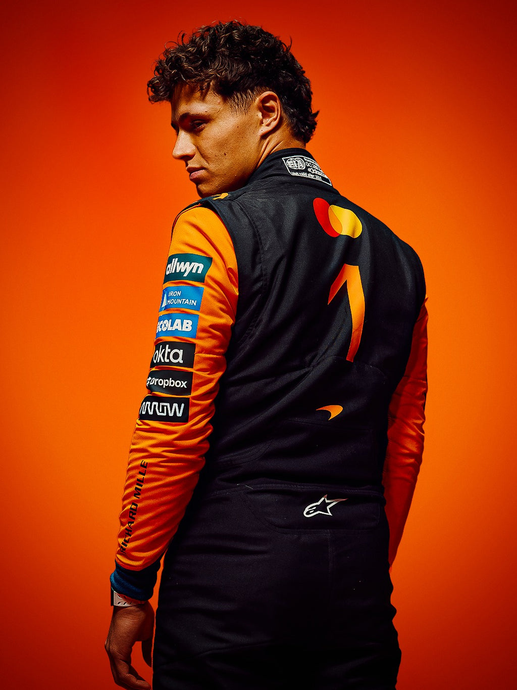 Lando norris 2026 F1 McLaren team replica race suit