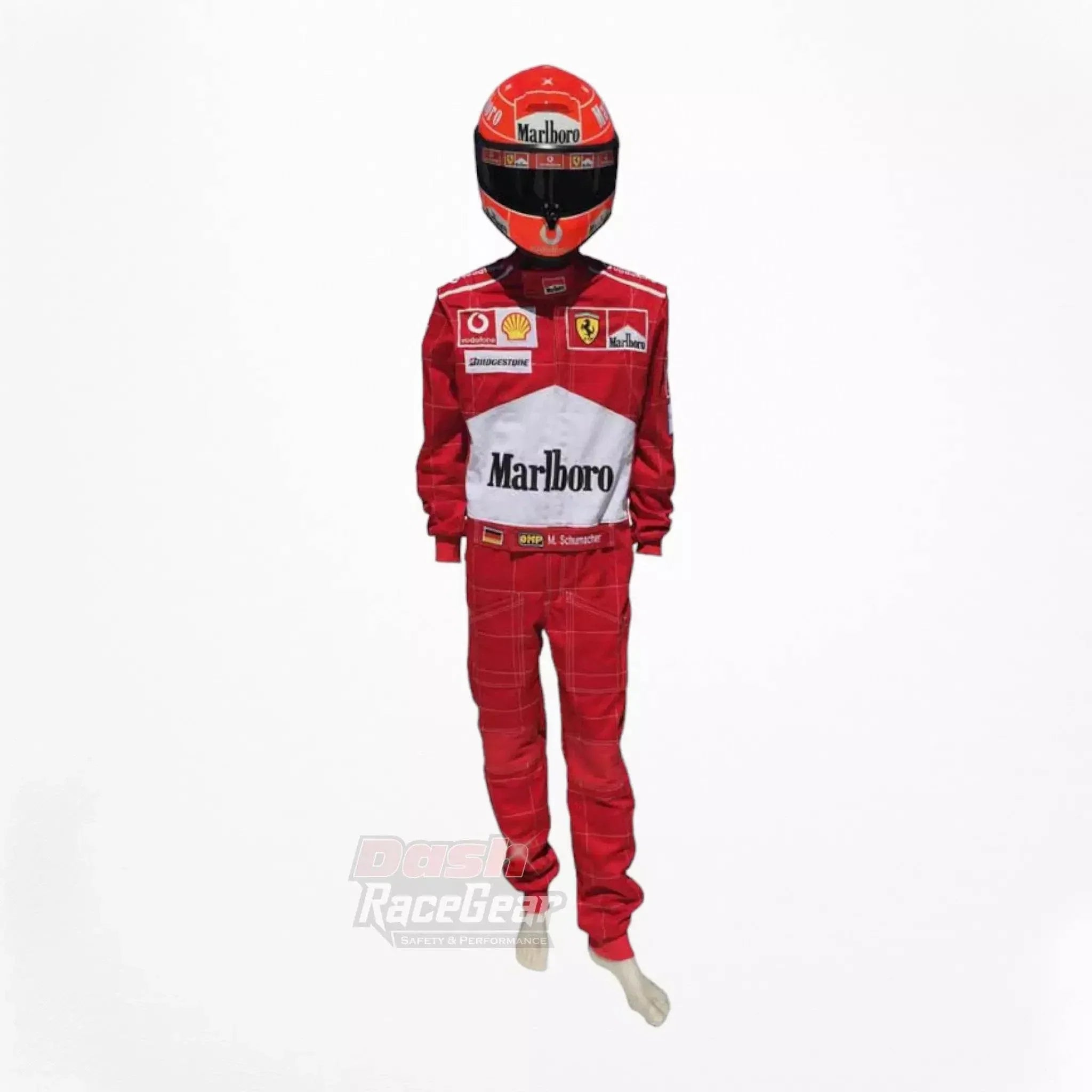 2004 Michael Schumacher Ferrari F1 Embroidered Racing Suit