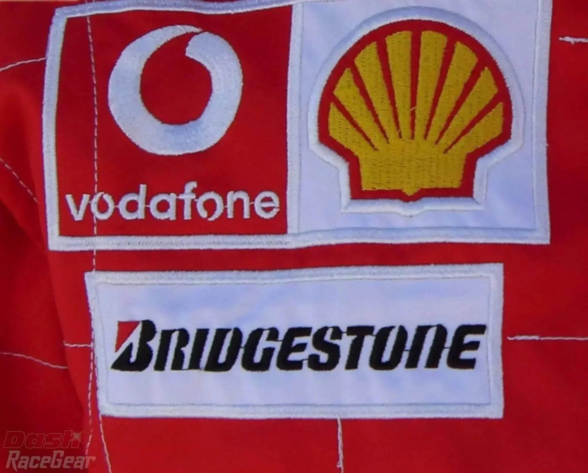 2006 Michael Schumacher BAR CODE Ferrari F1 Embroidered Racing Suit