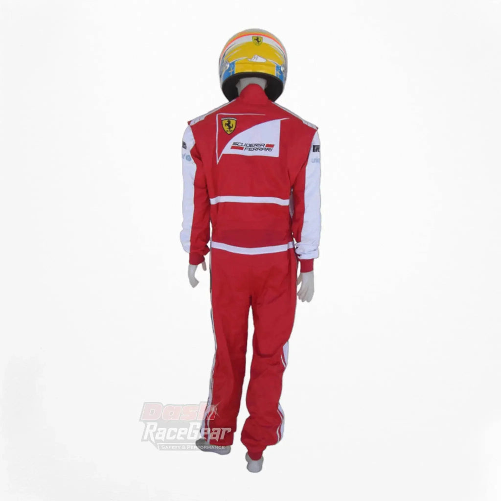 2013 Fernando Alonso Ferrari F1 Embroidered Racing Suit