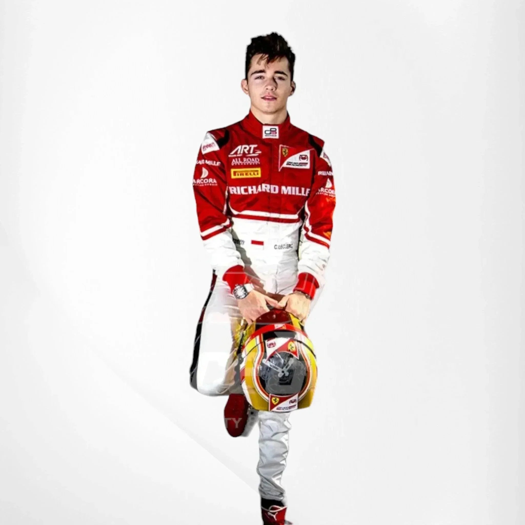 2016 Charles Leclerc Ferrari F1 Race Suit