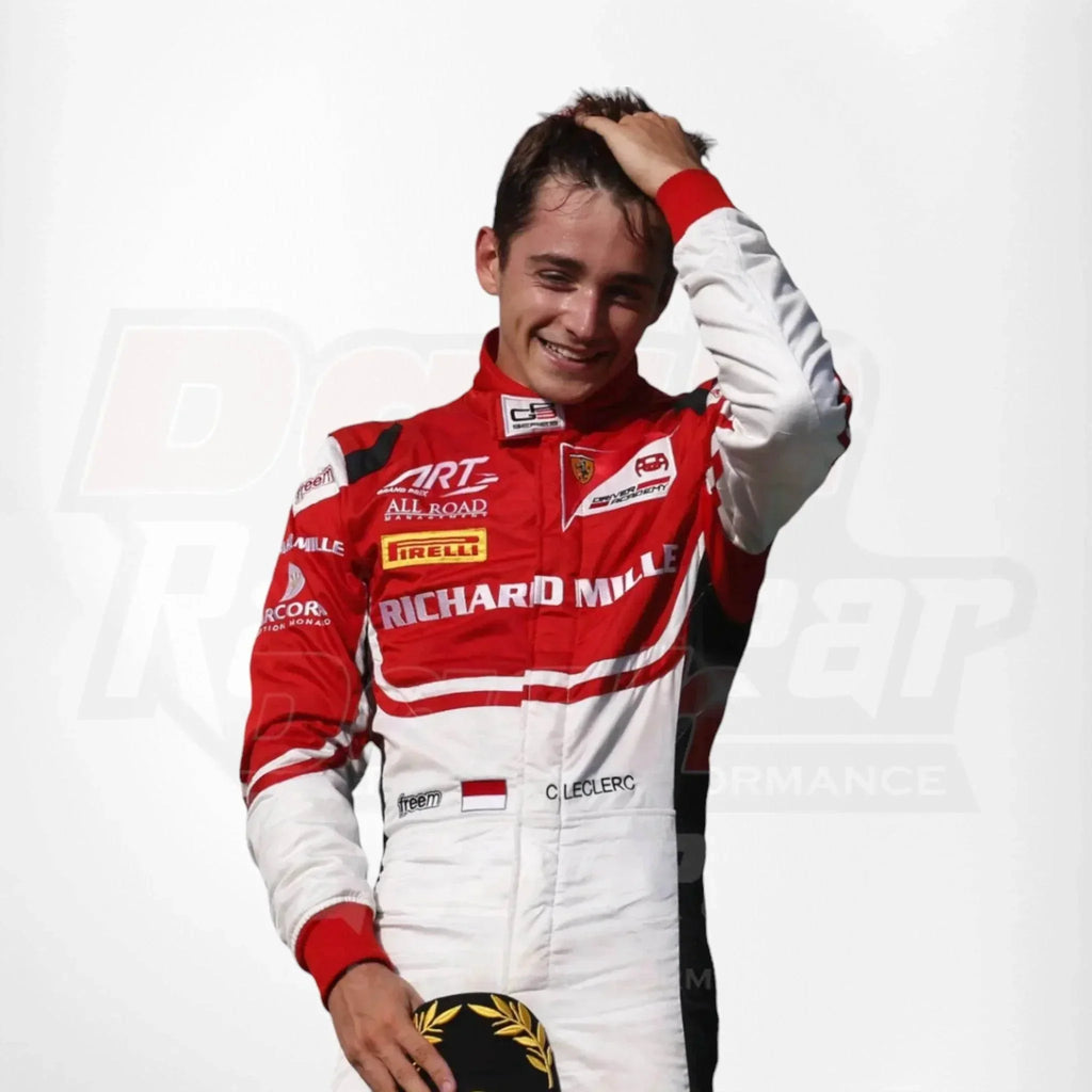 2016 Charles Leclerc Ferrari F1 Race Suit