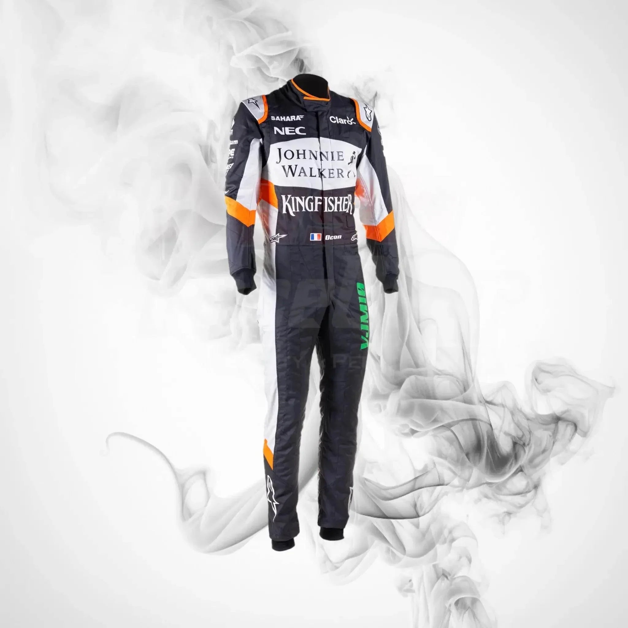 2017 Esteban Ocon Racing Suit - 4X - Large / Euro 66