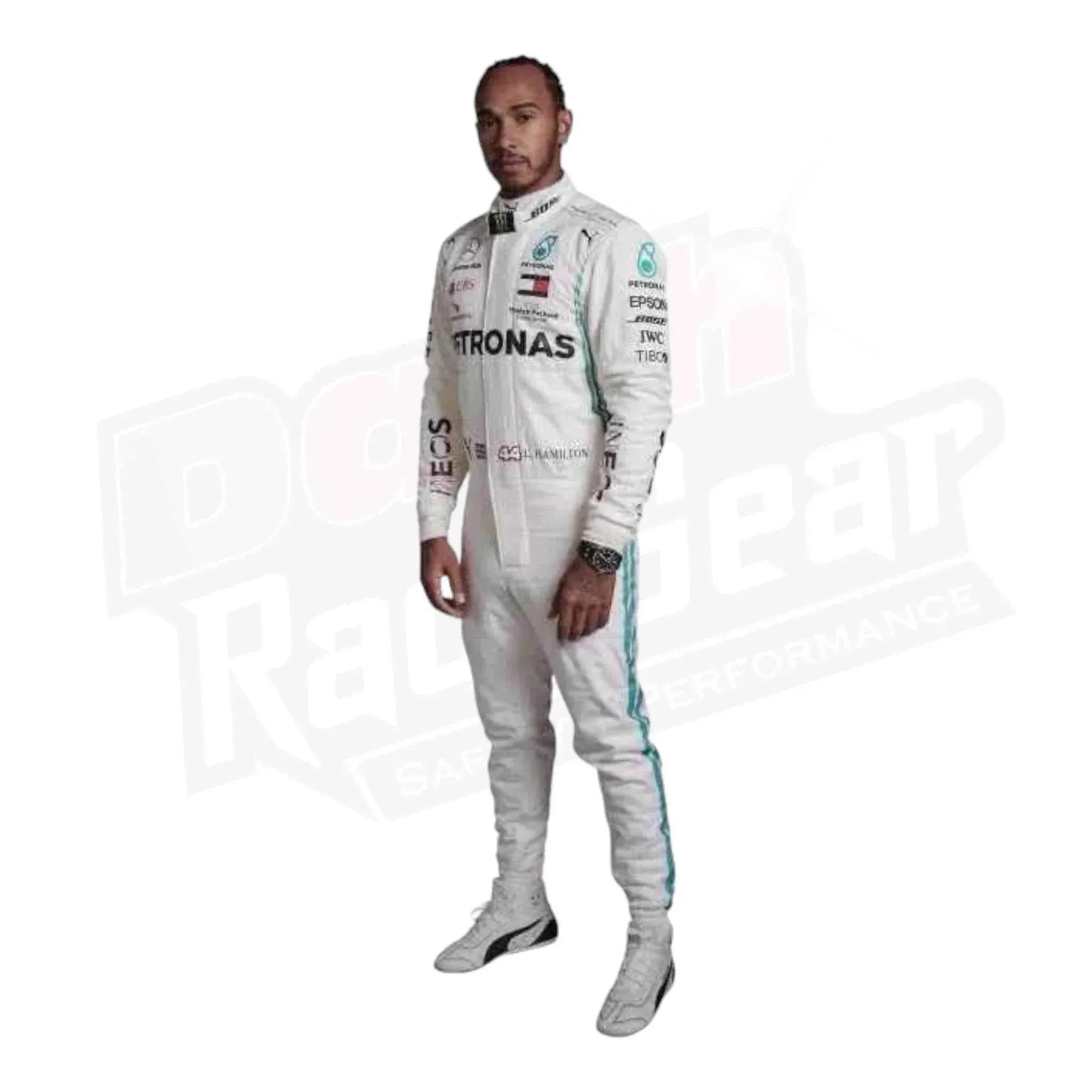 2018 LEWIS HAMILTON MERCEDES AMG F1 RACE SUIT KIDS DASH RACEGEAR