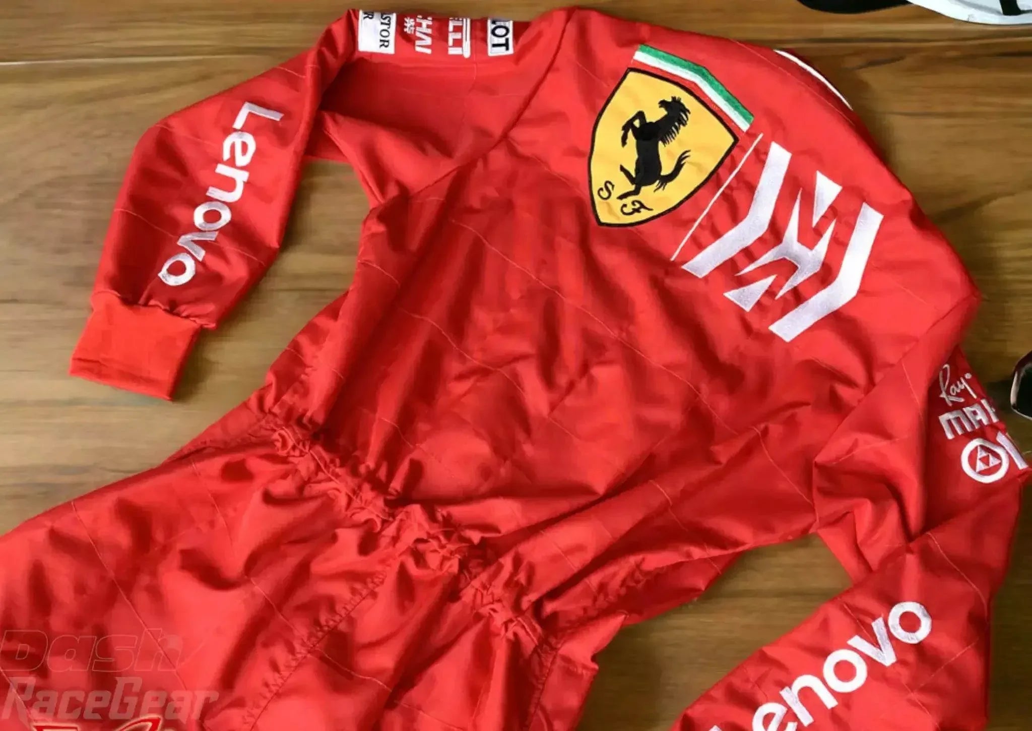2019 Charles Leclerc Ferrari Mission Winnow F1 Embroidered Racing Suit DASH RACEGEAR