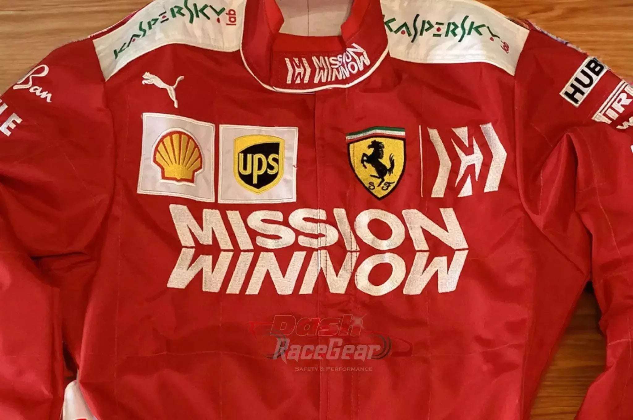 2019 Charles Leclerc Ferrari Mission Winnow F1 Embroidered Racing Suit DASH RACEGEAR
