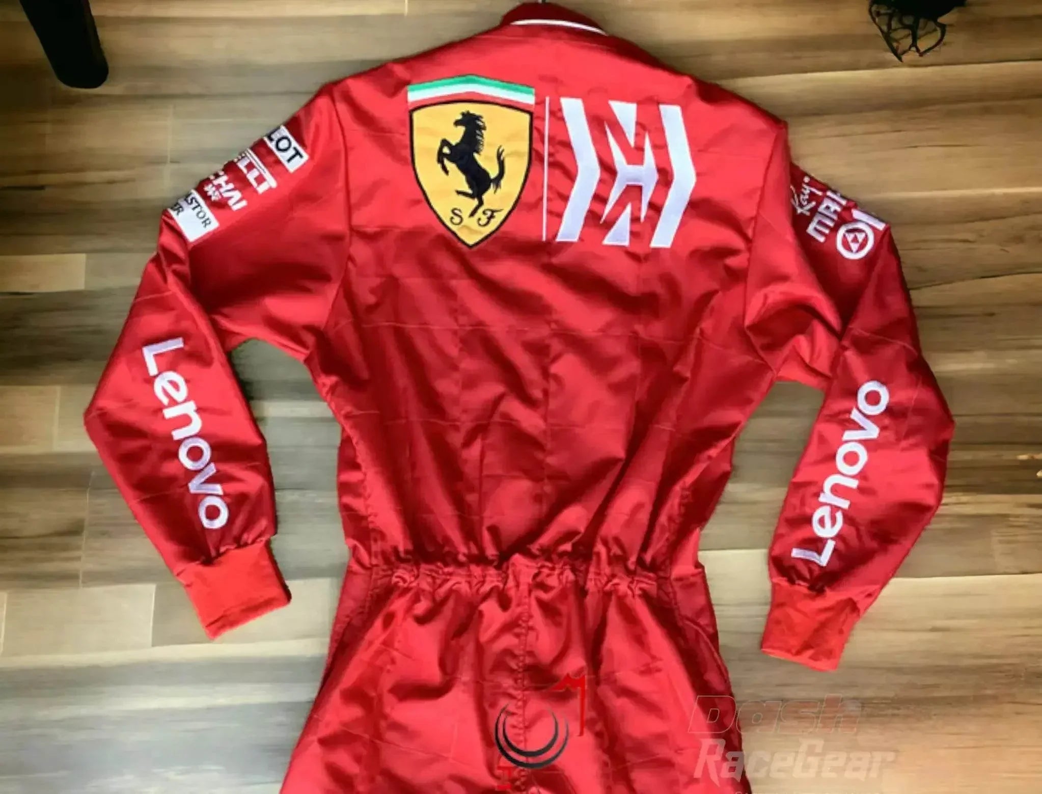 2019 Charles Leclerc Ferrari Mission Winnow F1 Embroidered Racing Suit DASH RACEGEAR
