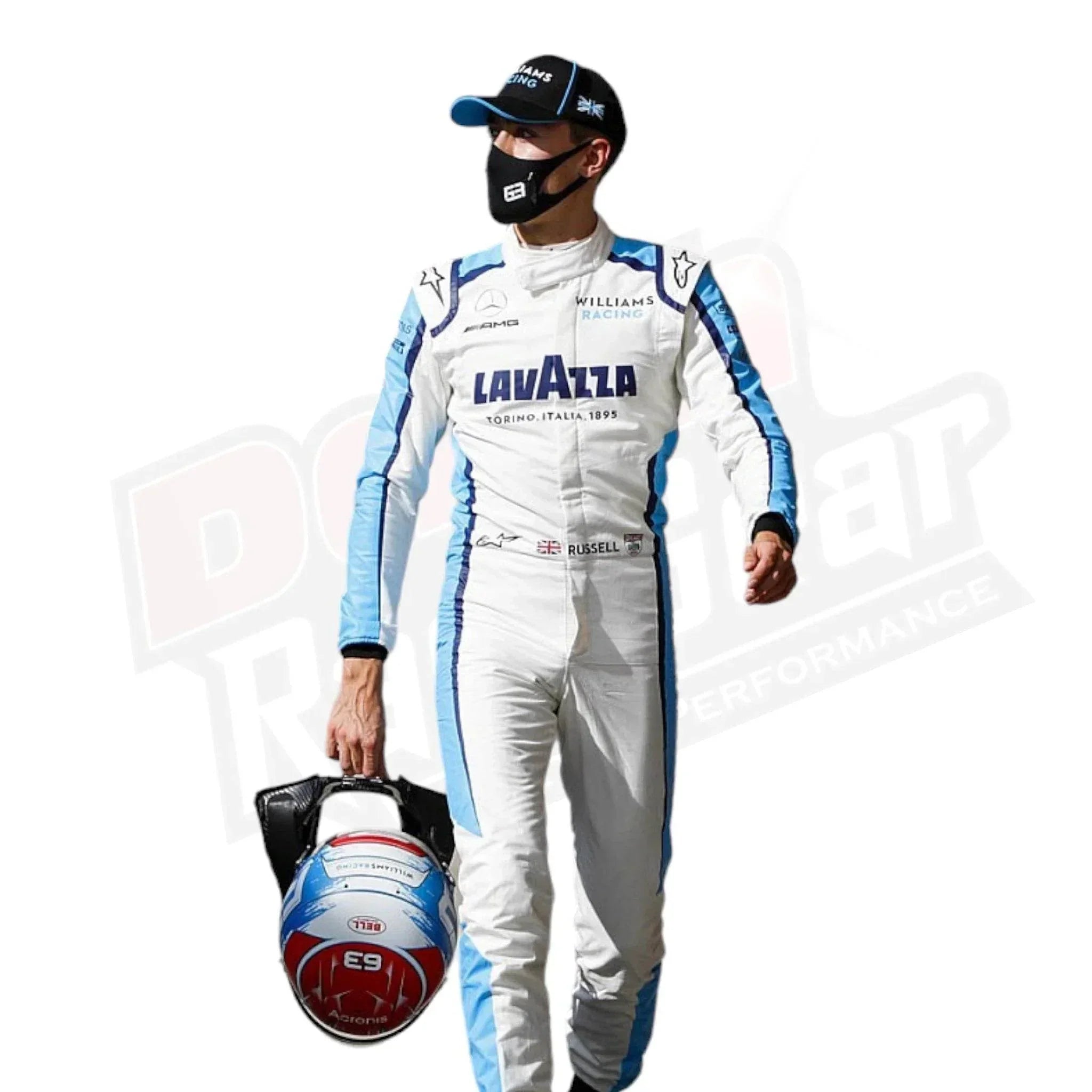 2020 George Russell Williams Racing Race Suit