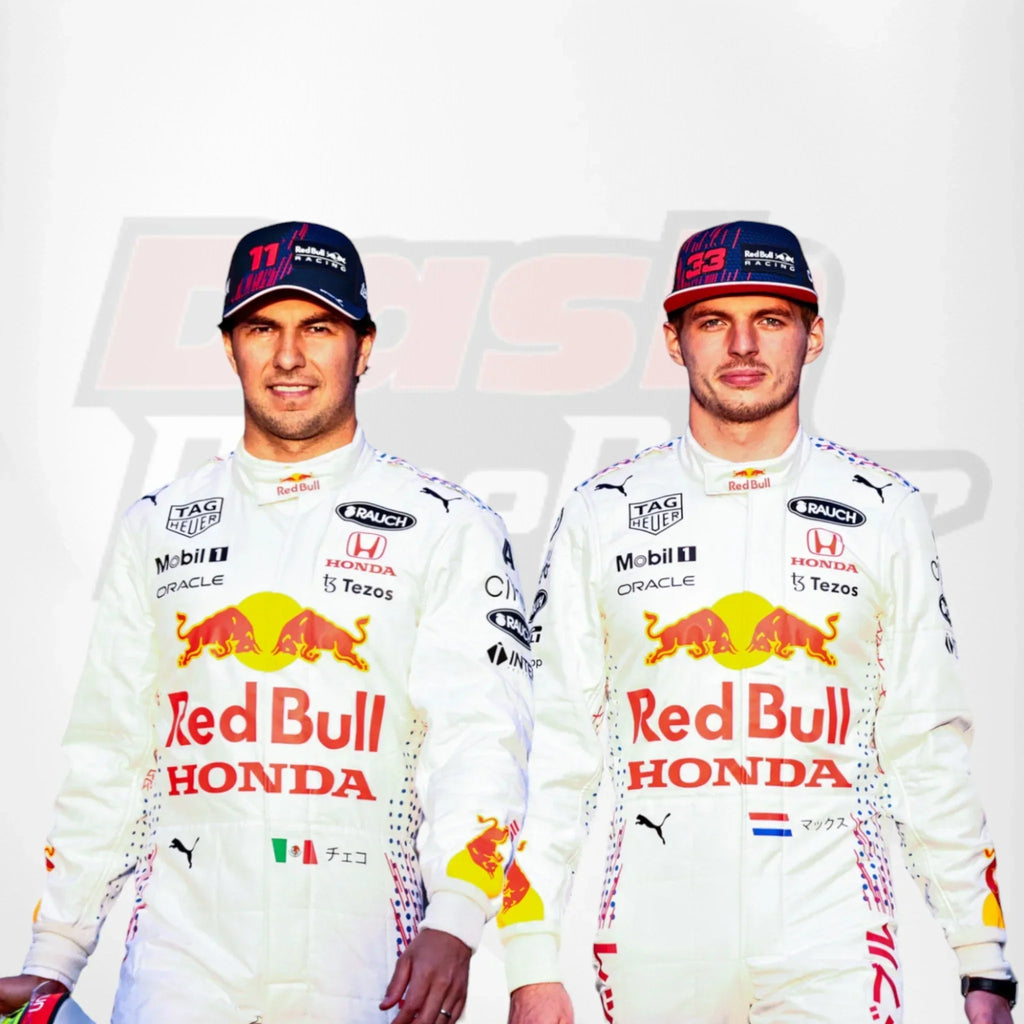 2021 Max Verstappen Sergio Pérez F1 Team Race Suit - Turkish GP