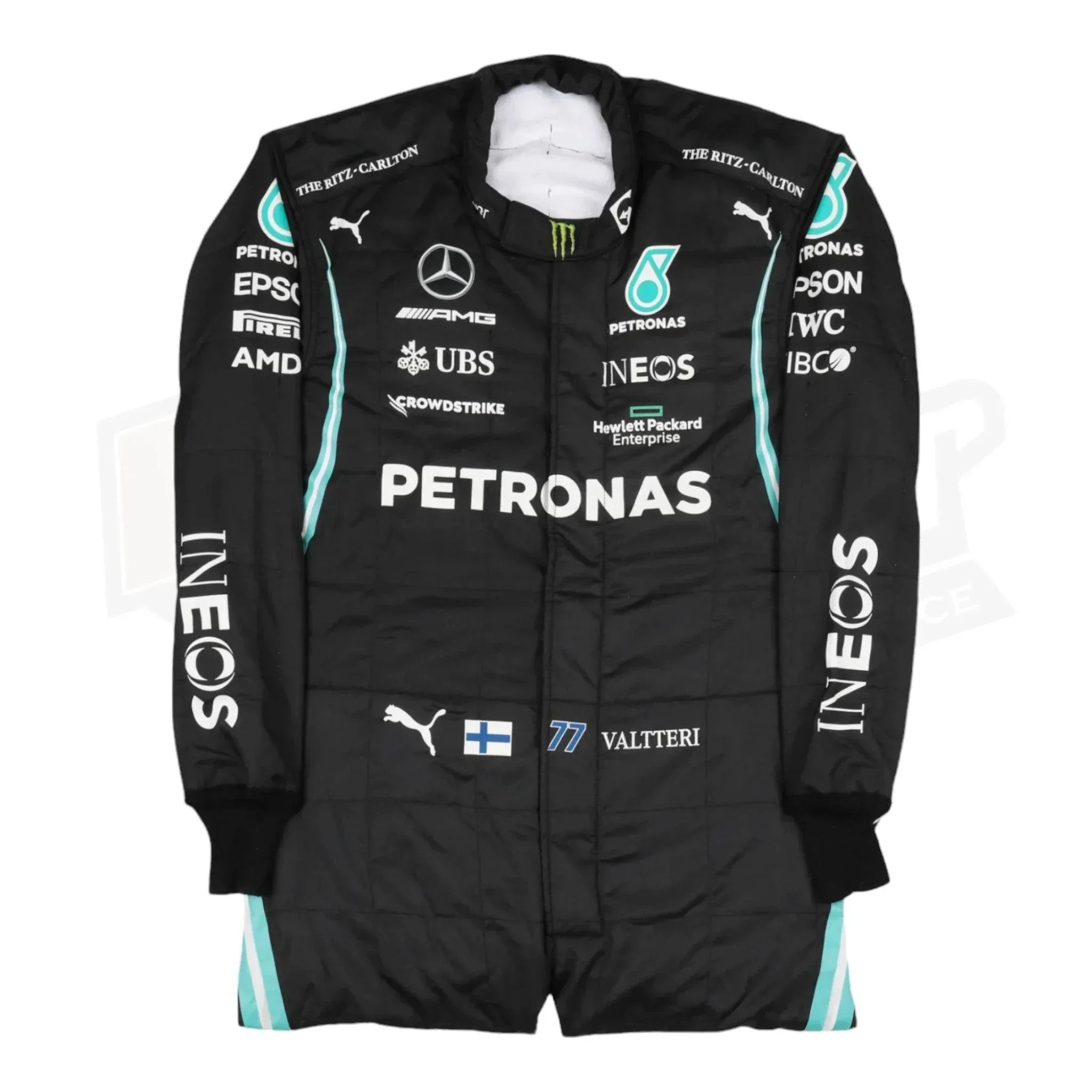 2021 Valtteri Bottas Mercedes-AMG Petronas F1 Team Replica Race Suit