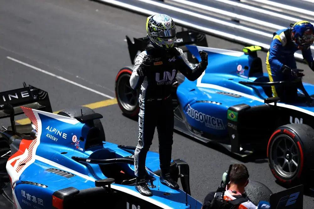 2021 Zhou Guanyu Alpinestar F2 Race Shoes DASH RACEGEAR