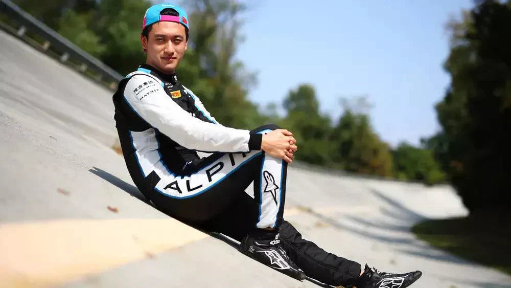 2021 Zhou Guanyu Alpinestar F2 Race Shoes DASH RACEGEAR