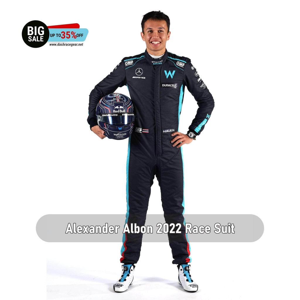 2022 New Alexander Albon F1 Race Suit Williams Racing