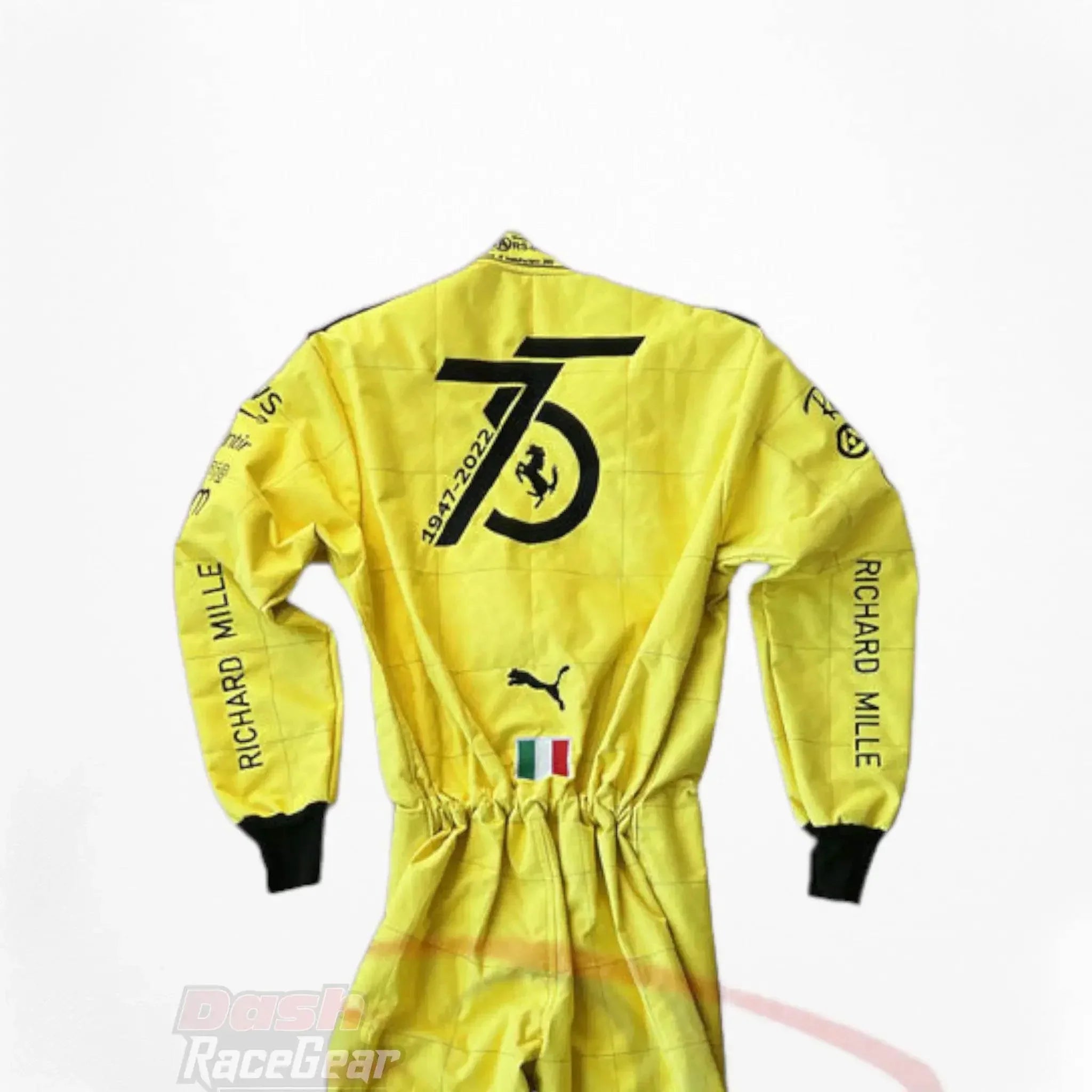 2022 Charles Leclerc Ferrari F1 Embroidered Racing Suit - MONZA GP