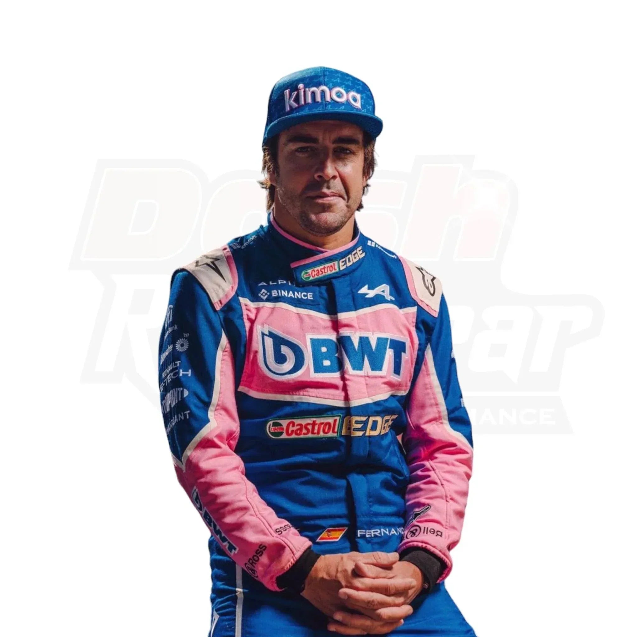 2022 FERNANDO ALONSO ALPHINE F1 RACE SUIT