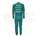 2022 LANCE STROLL ASTON MARTIN F1 RACE SUIT - CANADIAN GP