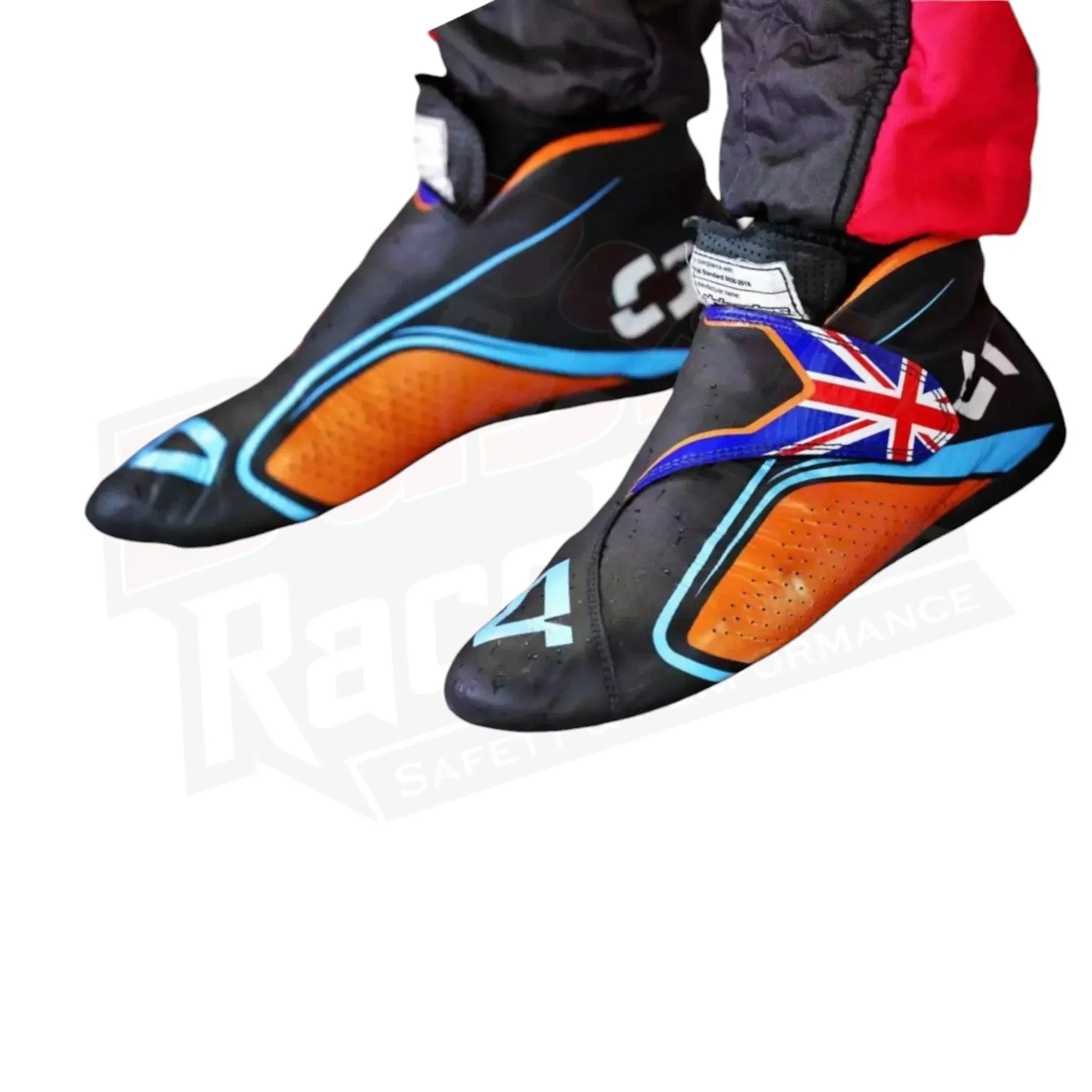 2022 Lando Norris McLaren F1 Race Boots DASH RACEGEAR