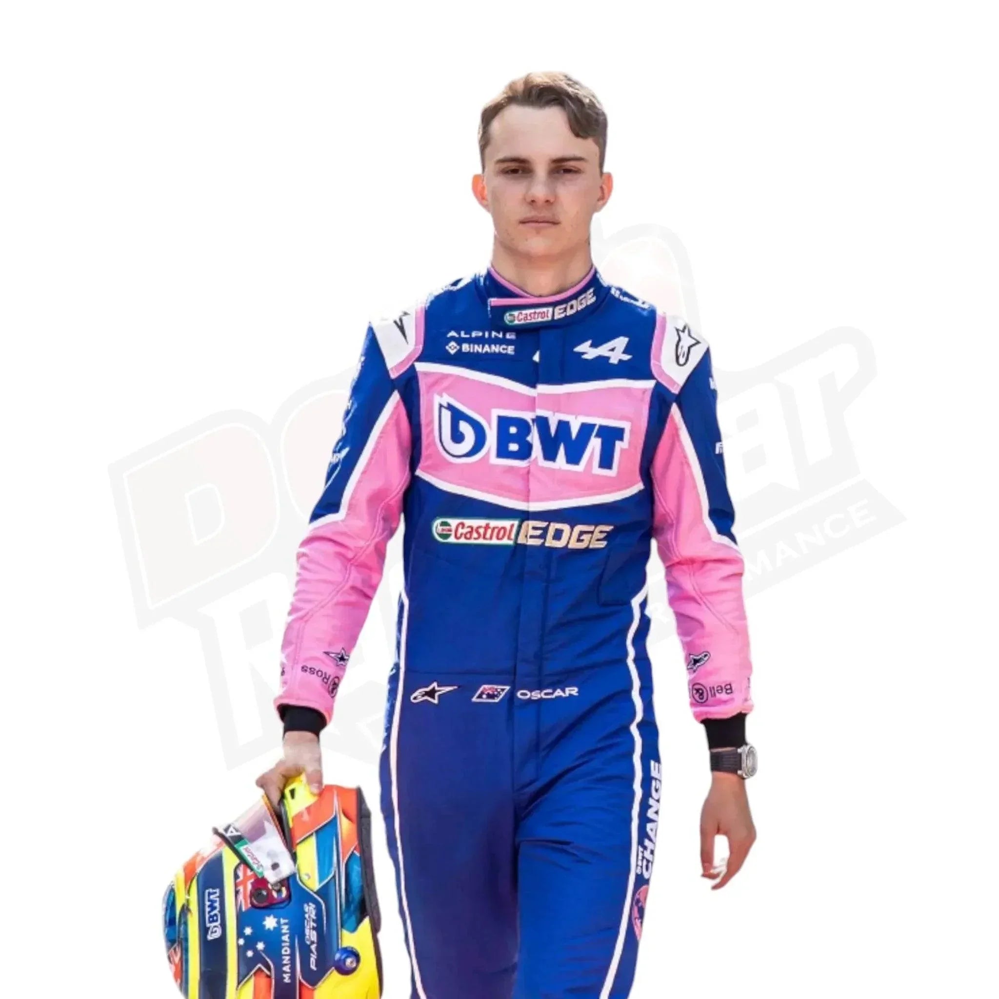 2022 Oscar Piastri BWT Alpine F1 Race suit DASH RACEGEAR