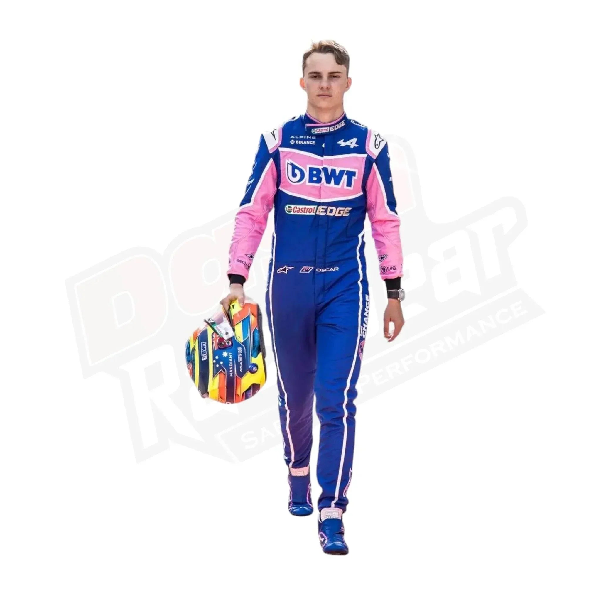 2022 Oscar Piastri BWT Alpine F1 Race suit DASH RACEGEAR