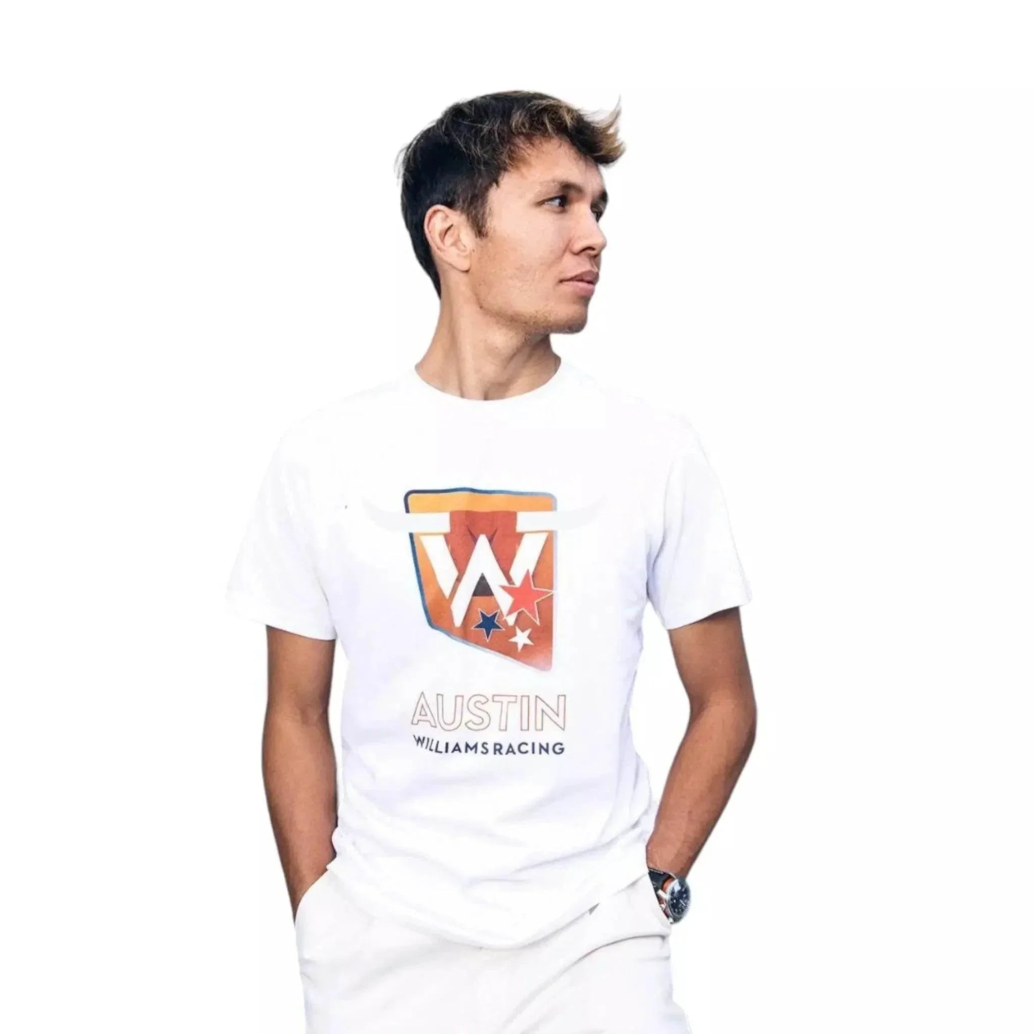 2023 Adult Austin Race T - Shirt White