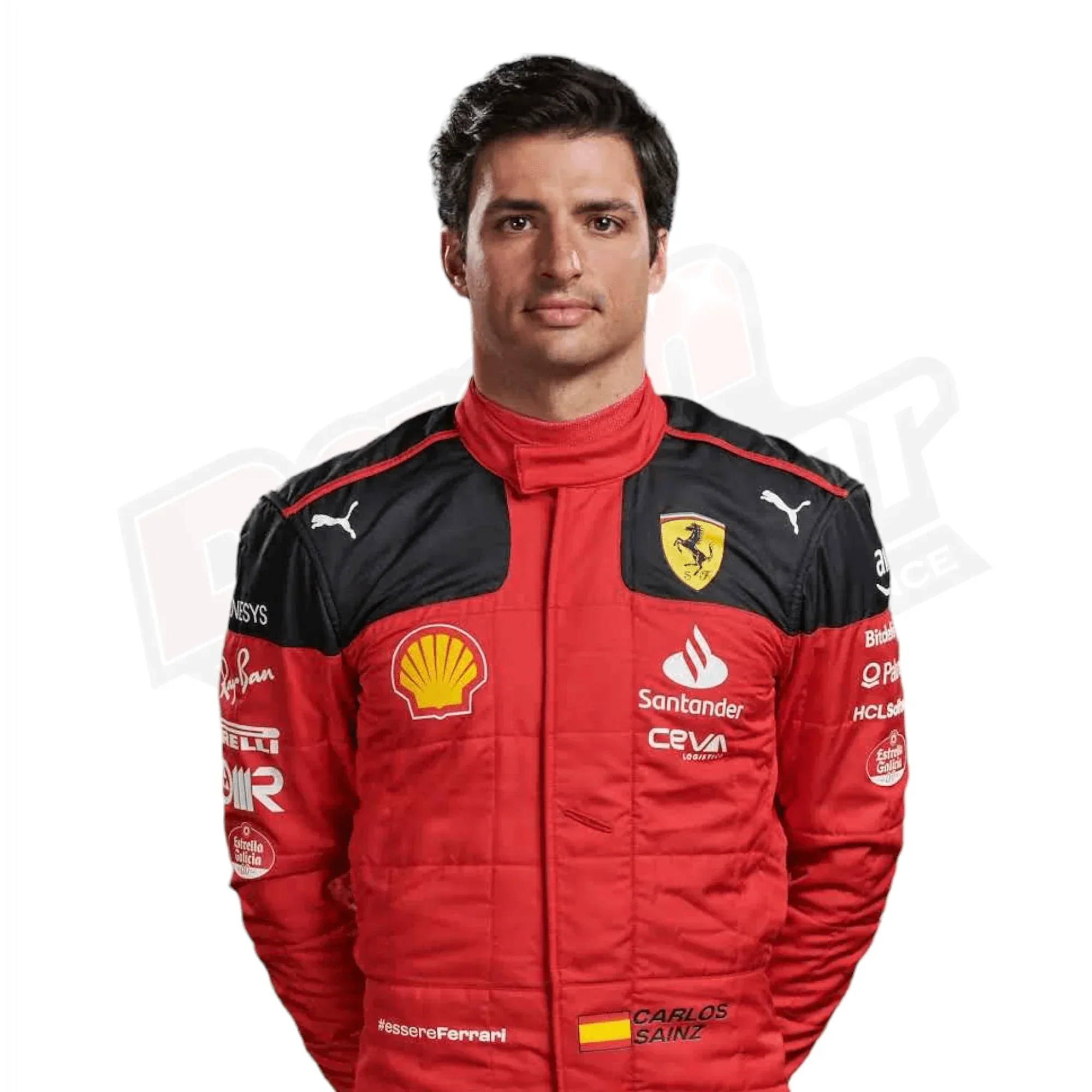 2023 Carlos Sainz Race Scuderia Ferrari F1 Race Suit DASH RACEGEAR