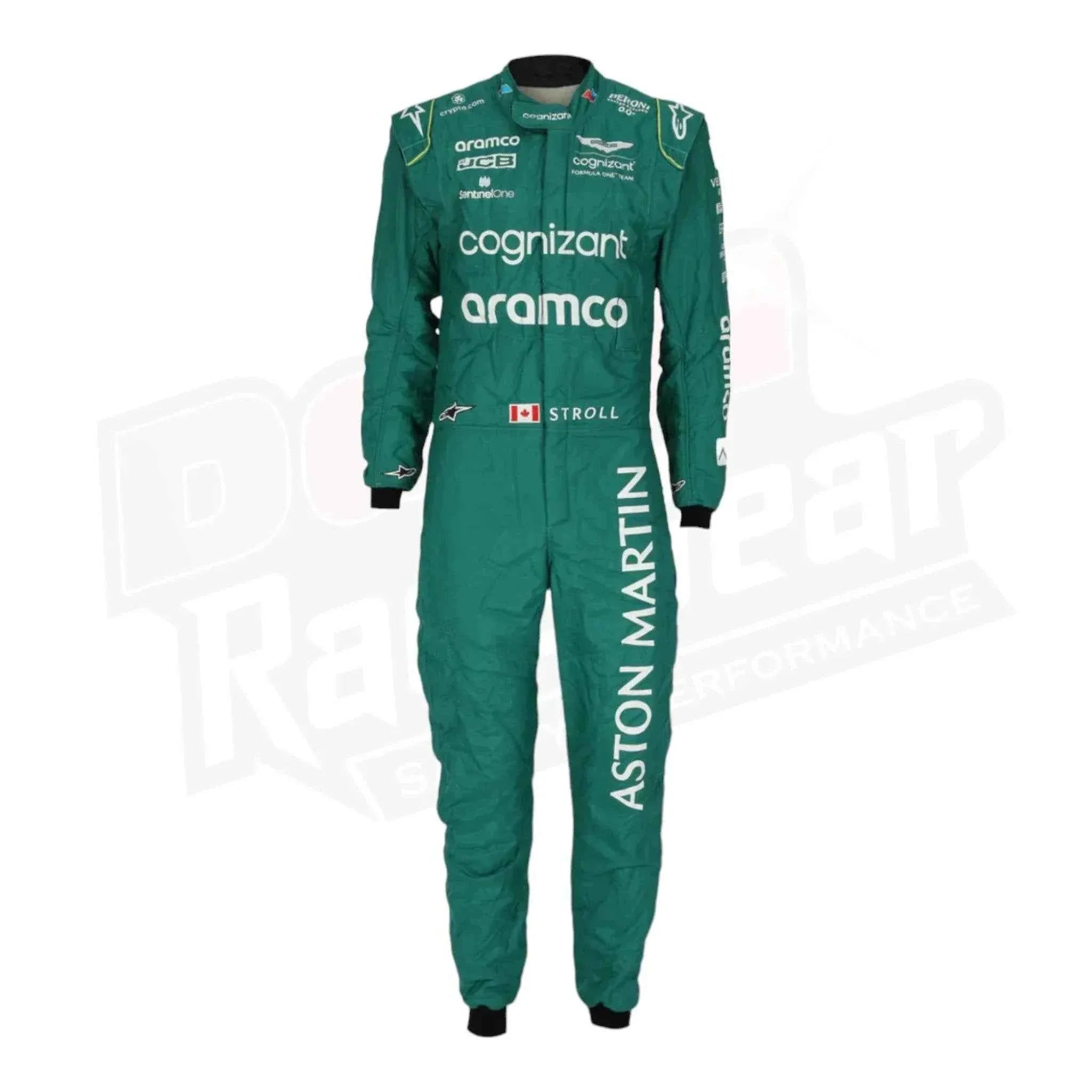 2023 Lance Stroll Aston Martin F1 Race Suit KIDS - Sao Paulo GP