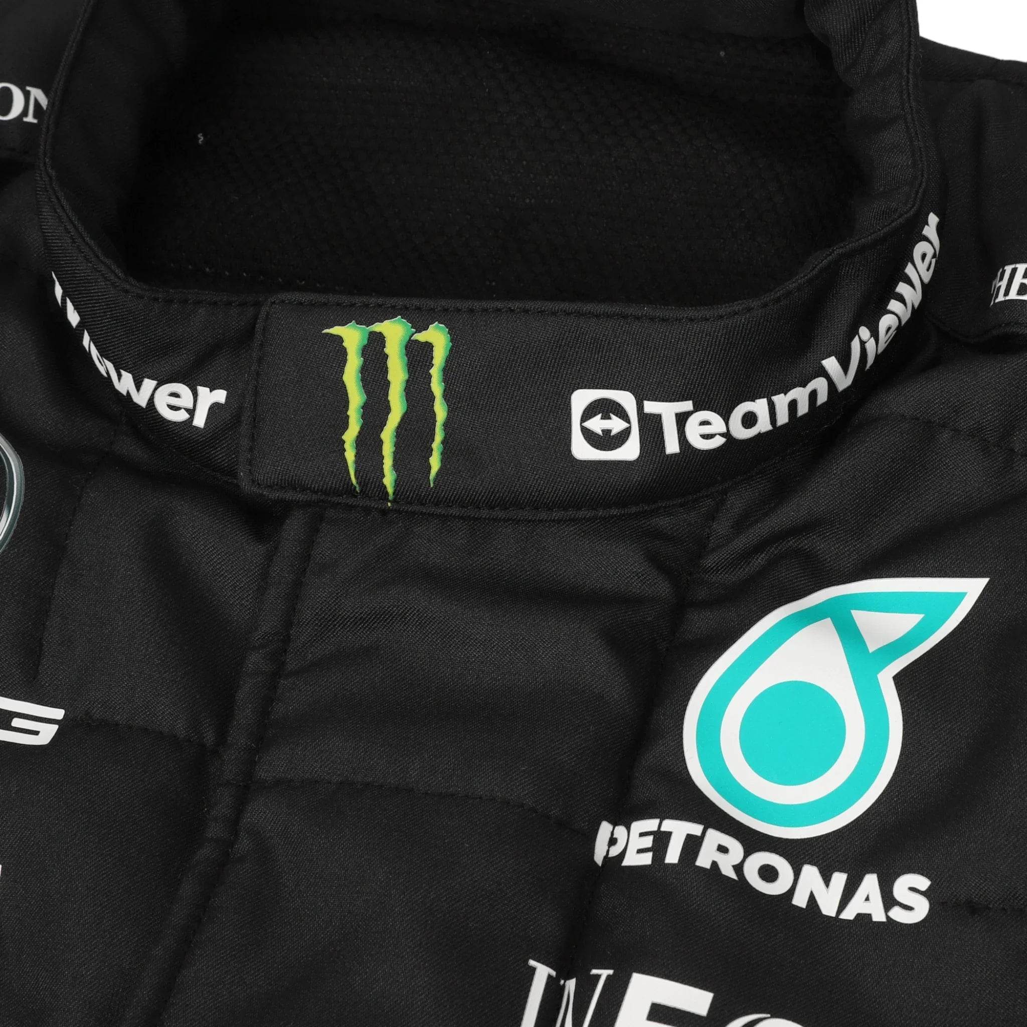 2023 Lewis Hamilton Mercedes F1 Kids Replica Race Suit Dash Racegear
