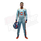 2023 New Alexander Albon Gulf F1 Race Suit KIDS - Singapore GP