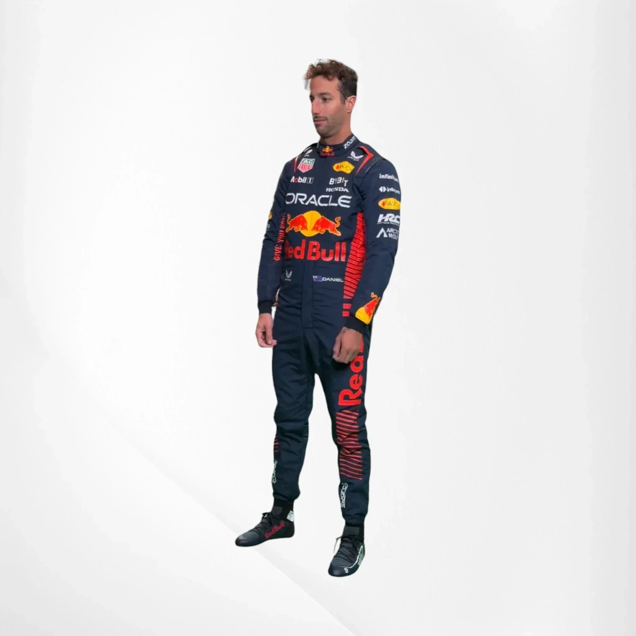 2023 New Daniel Ricciardo F1 Race Boots Sparco