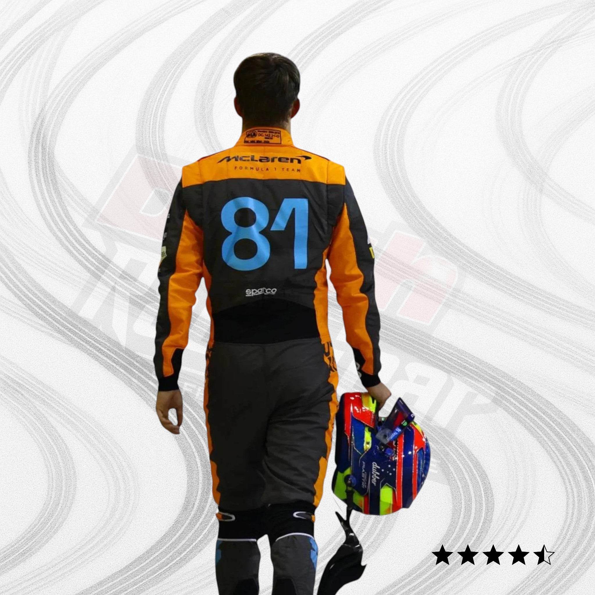 2023 Oscar Piastri McLaren Formula 1 Race Suit DASH RACEGEAR