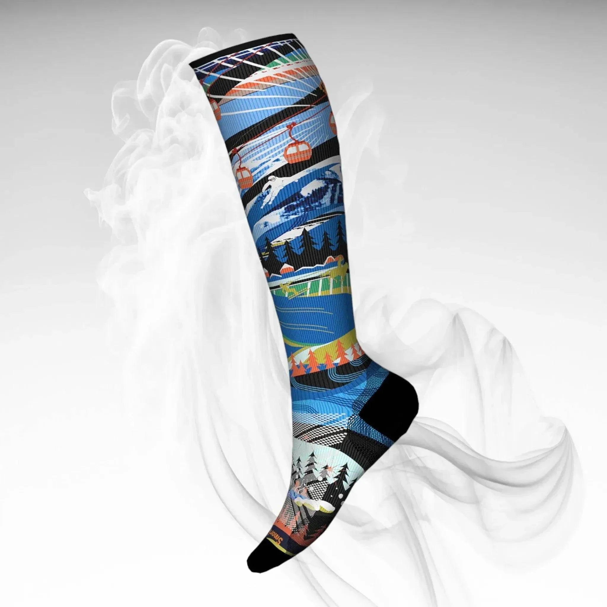 2023 Smartwool Men's Zero Cushion Skication Sock DASH RACEGEAR