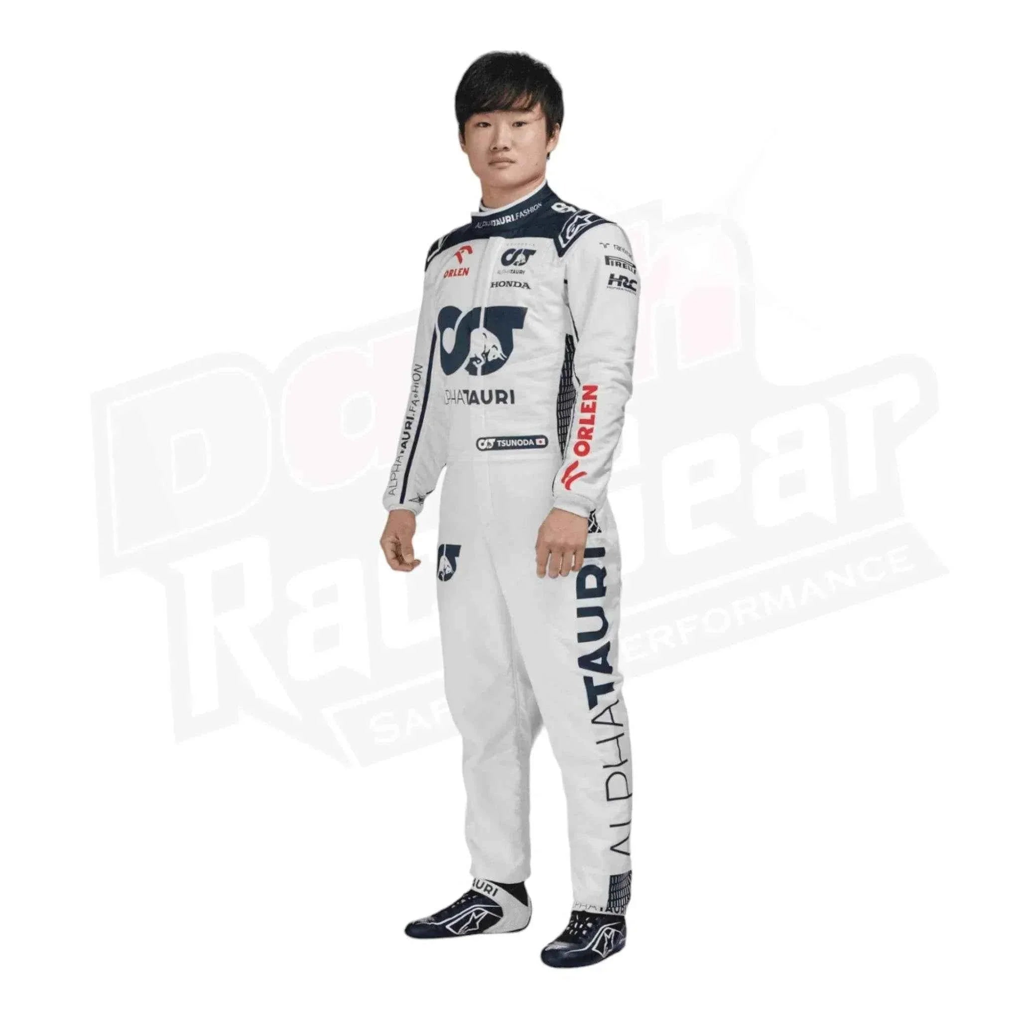 2023 Yuki Tsunoda Alphatauri F1 Race Suit KIDS Dash Racegear