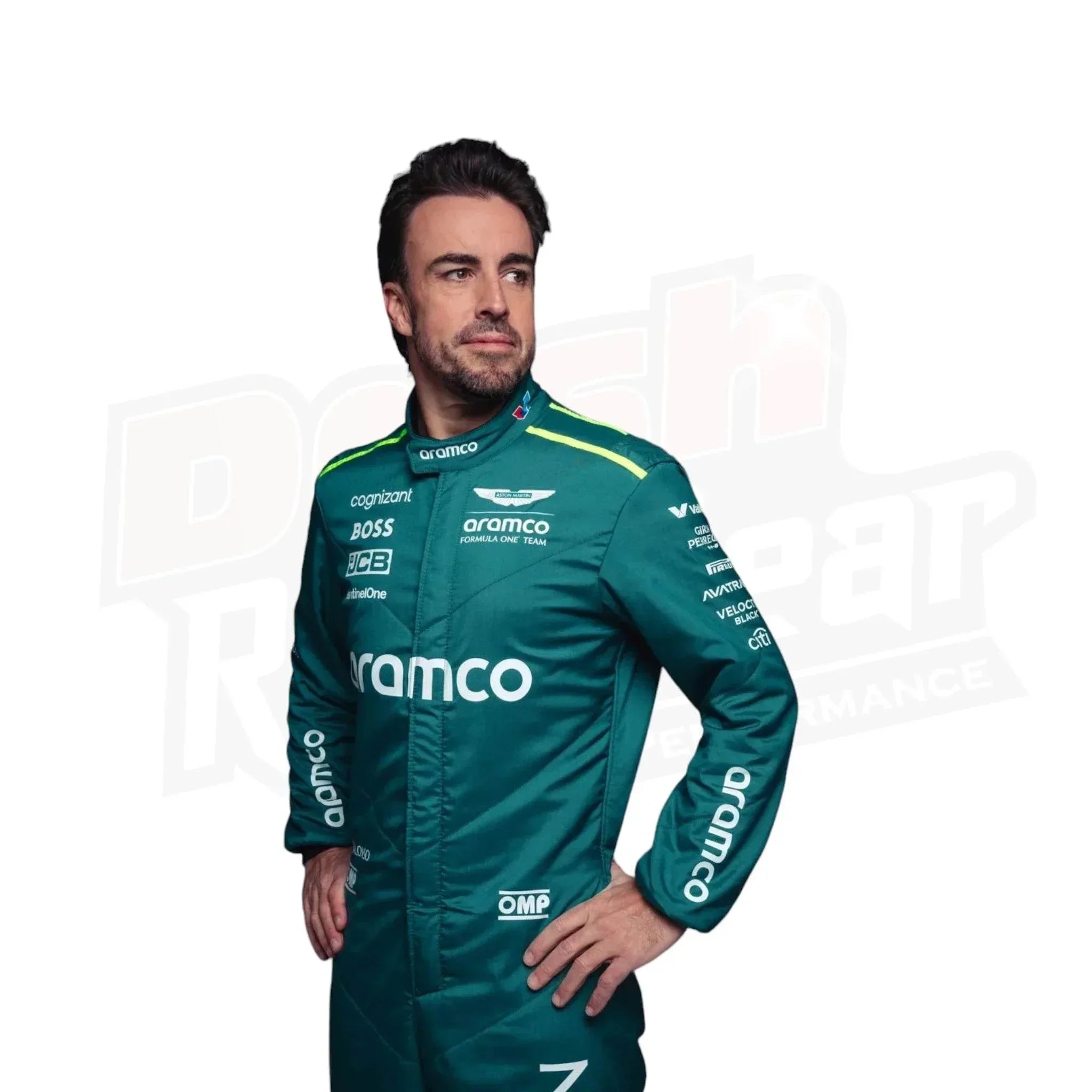 2024 Fernando Alonso Aston Martin F1 Team Race Suit