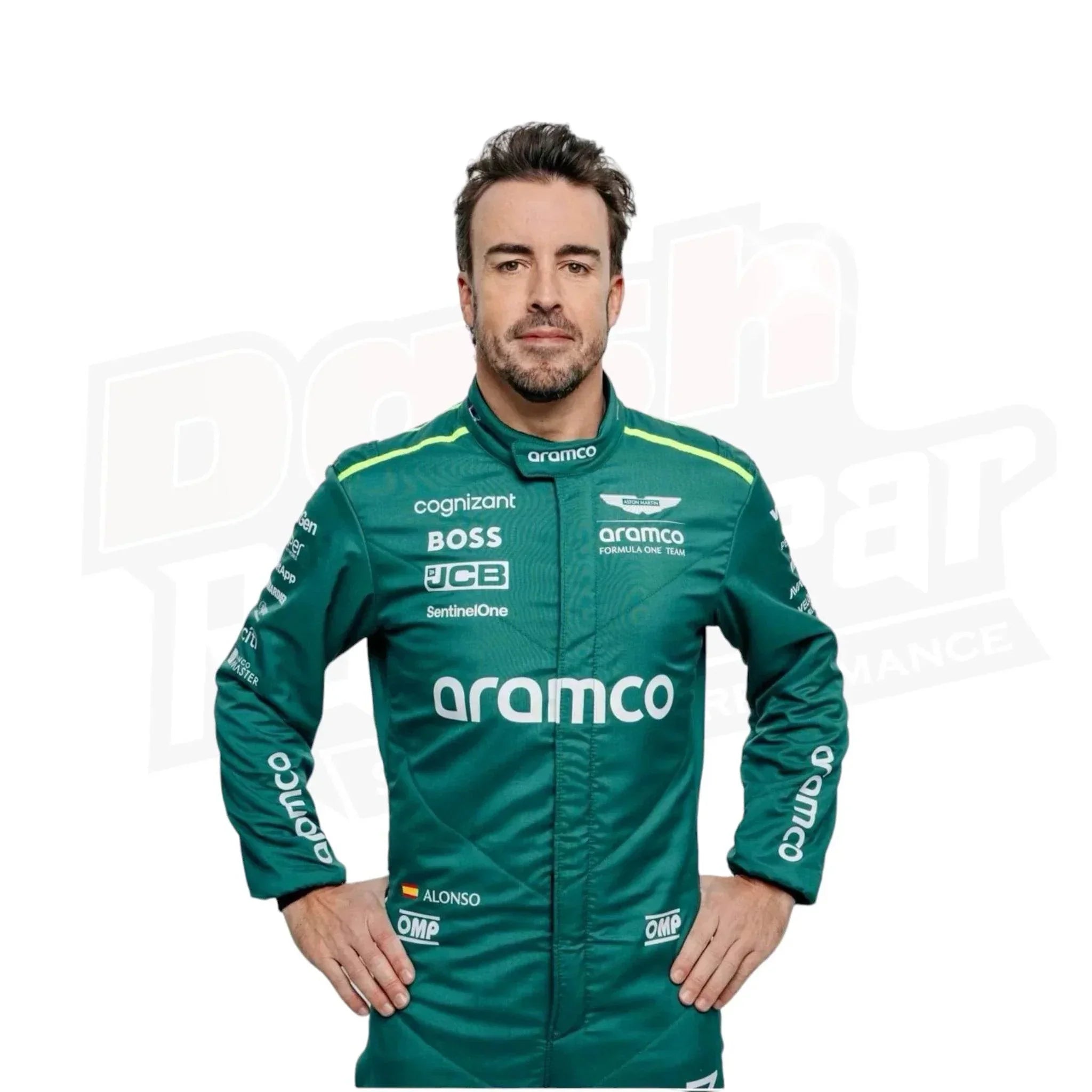 2024 Aston Martin Fernando Alonso Lance Stroll F1 Team Race Suit