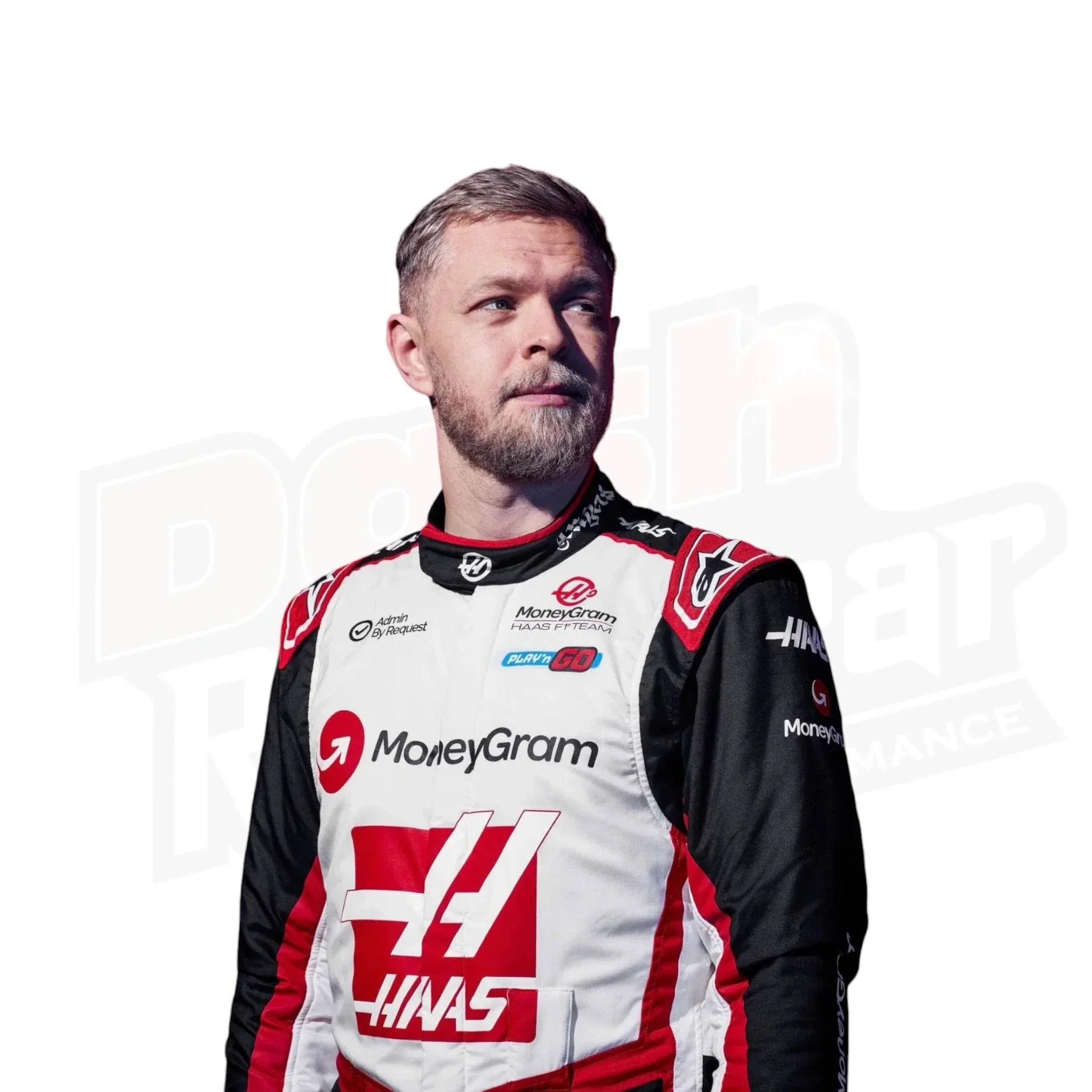 2024 Kevin Magnussen Nico Hulkenberg Haas F1 Team Race Suit