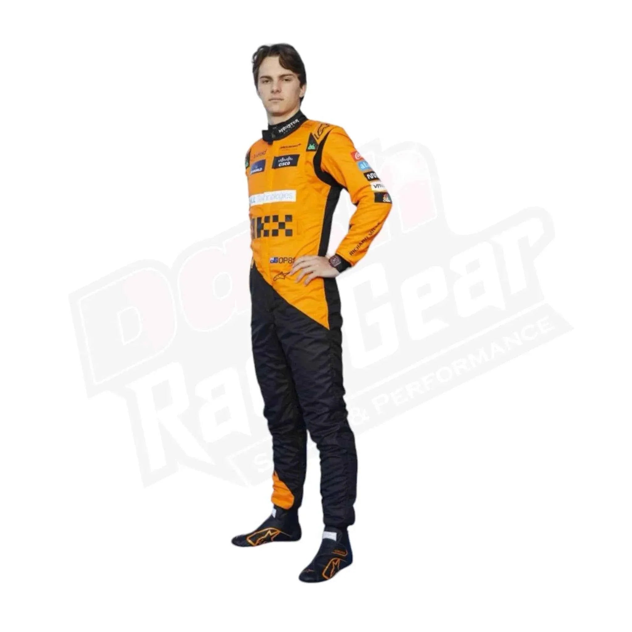 2024 New McLaren Oscar Piastri F1 Team Race Suit KIDS Dash Racegear