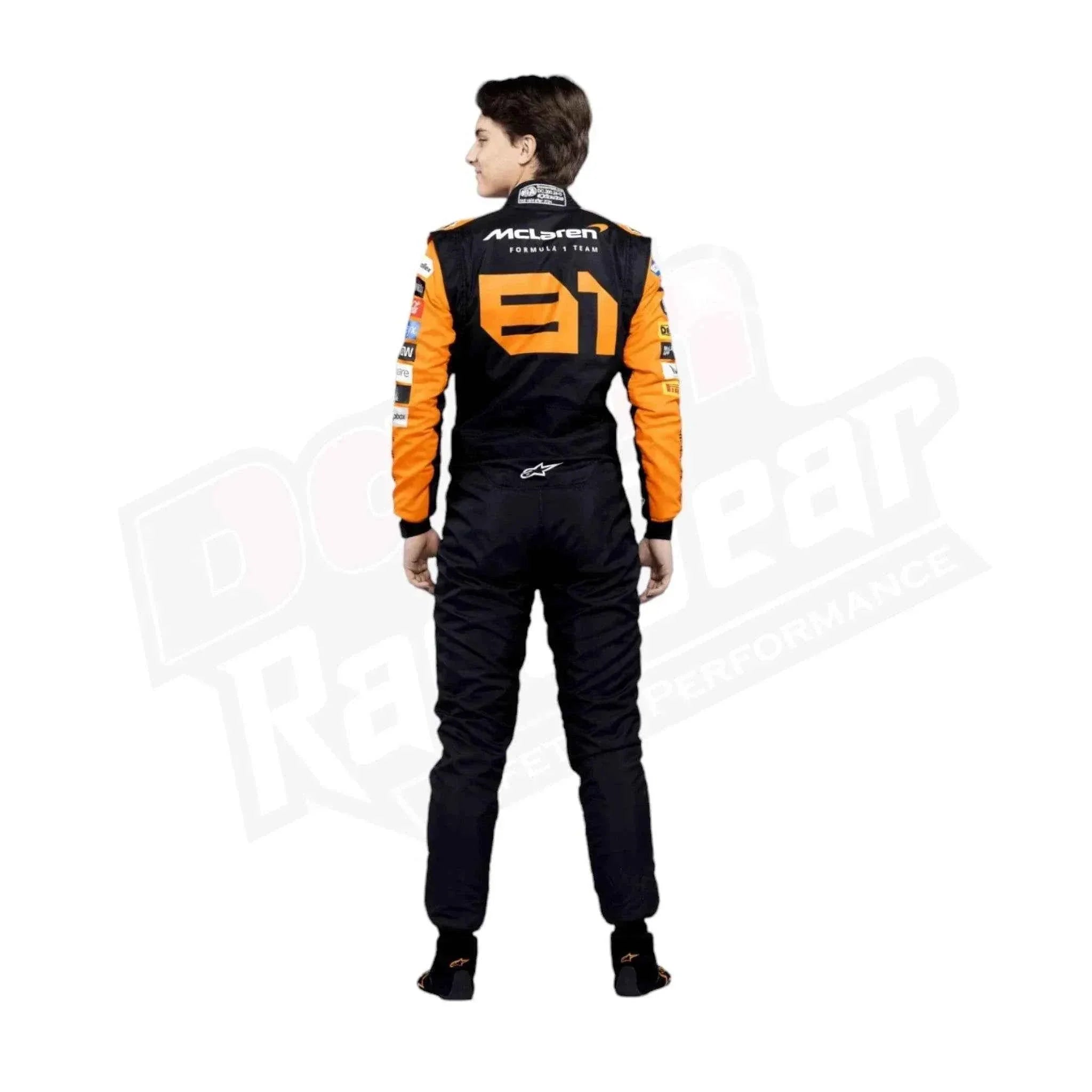 2024 New McLaren Oscar Piastri F1 Team Race Suit KIDS Dash Racegear