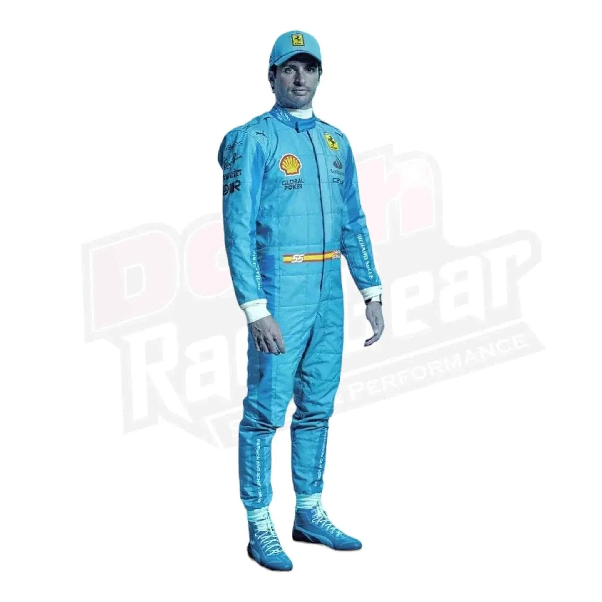 2024 Scuderia Ferrari F1 Miami Grand Prix Race Suit KIDS Dash Racegear