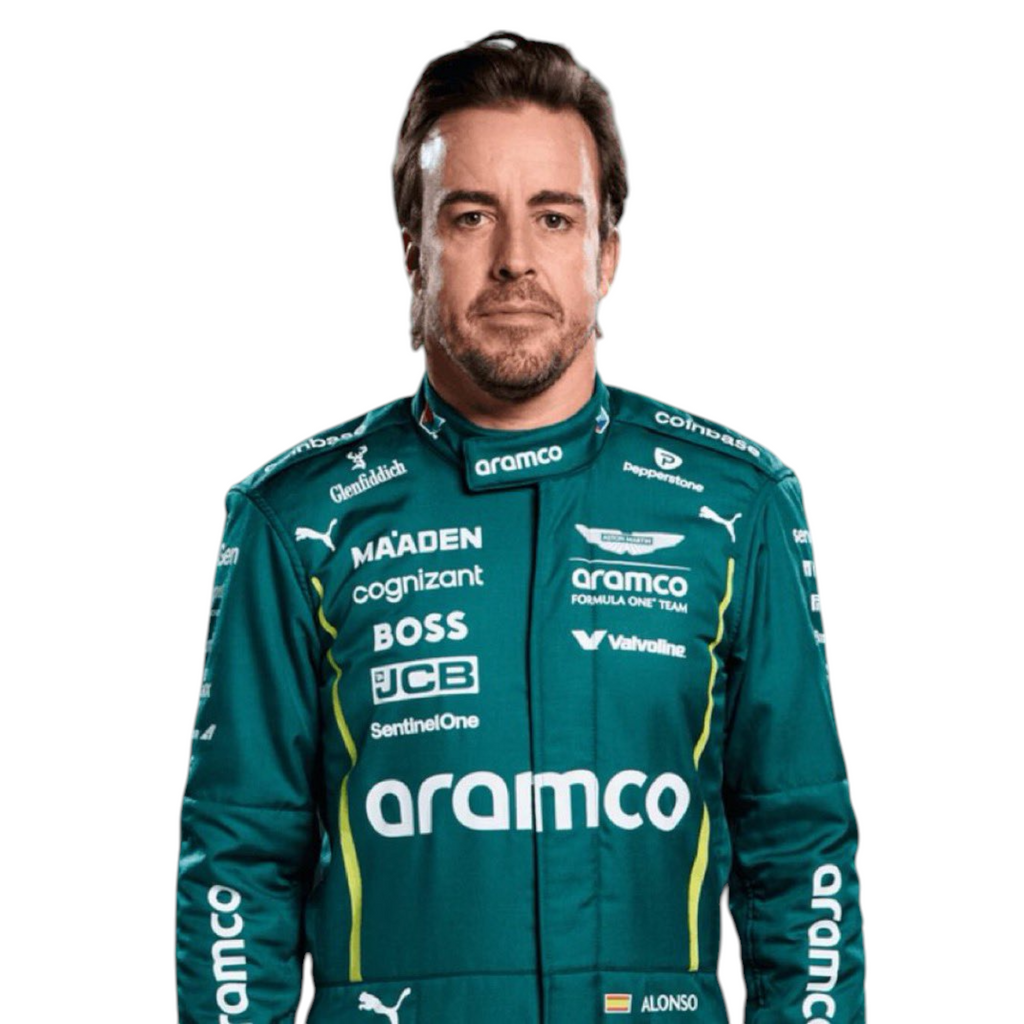 2025 Fernando Alonso Aston Martin F1 Team Race Suit
