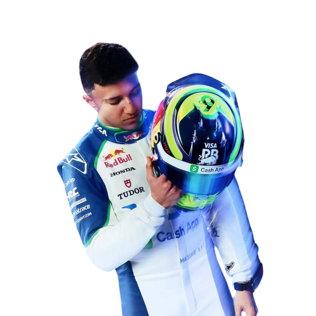 2025 Isack Hadjar Alphatauri Race Suit