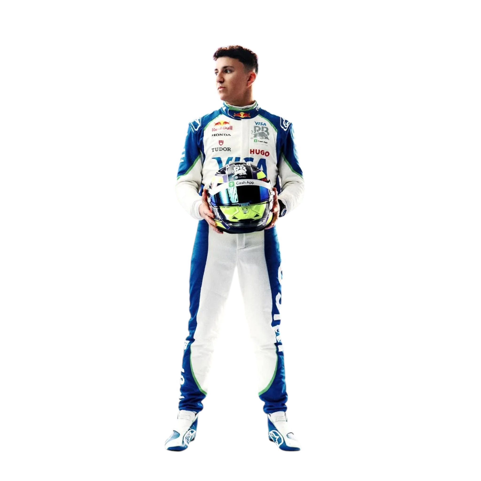 2025 Isack Hadjar Alphatauri Race Suit