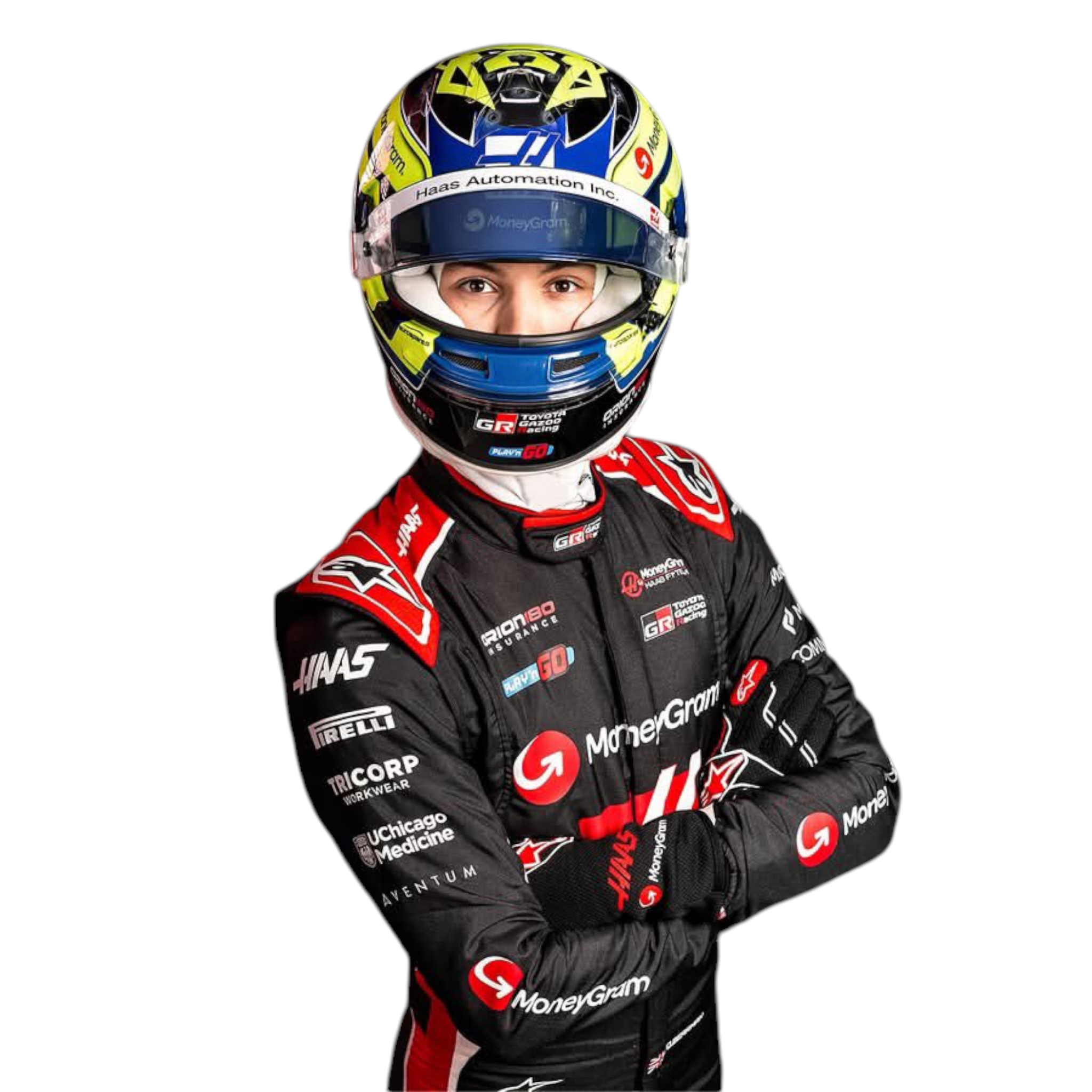 2025 Ollie Bearman Haas F1 Team Race Suit F1 Merchandise