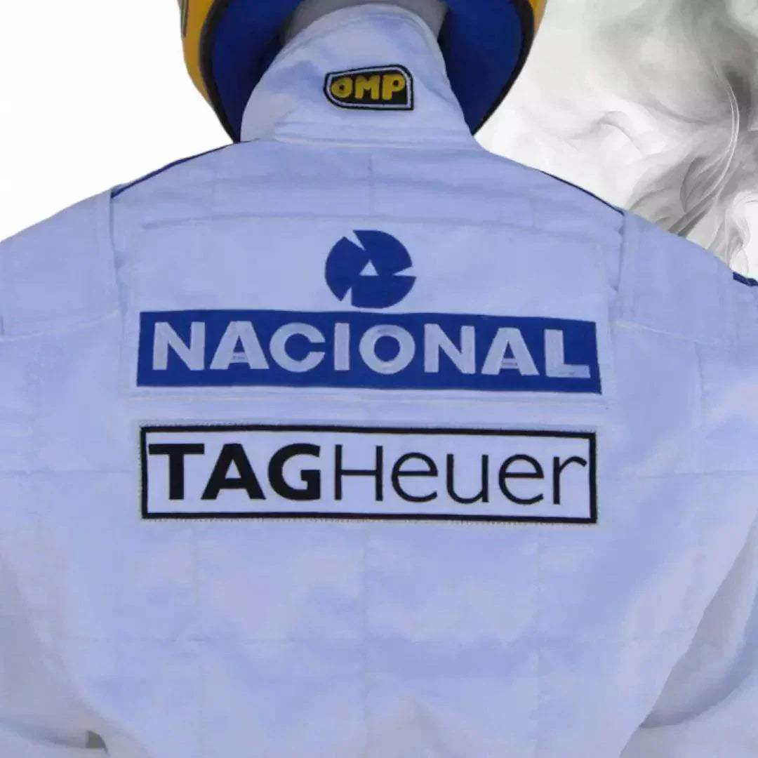 Ayrton Senna 1993 PARIS BERCY Replica Racing Suit