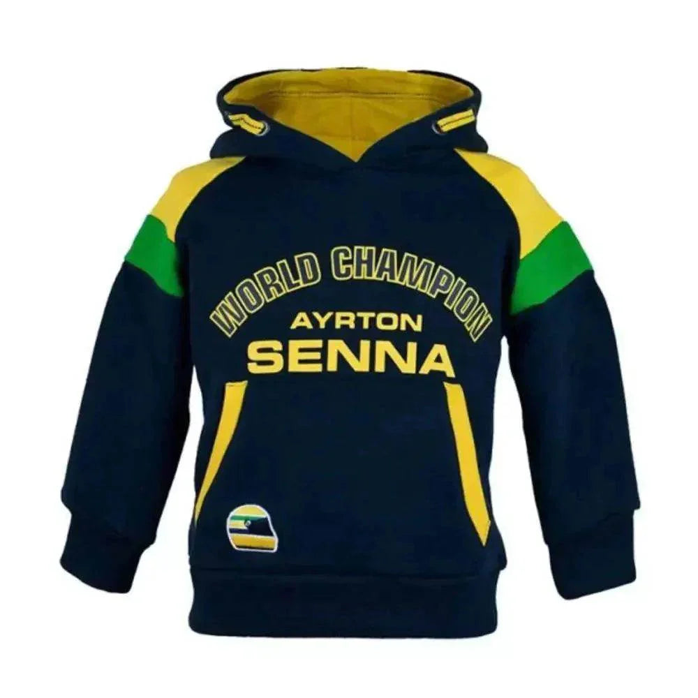 Ayrton Senna Hoodie Racing Kids DASH RACEGEAR