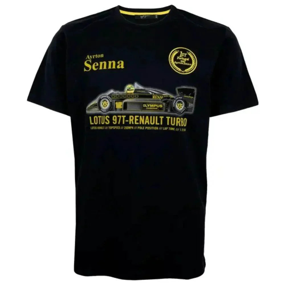 Ayrton Senna T-Shirt 1st Victory Portugal DASH RACEGEAR