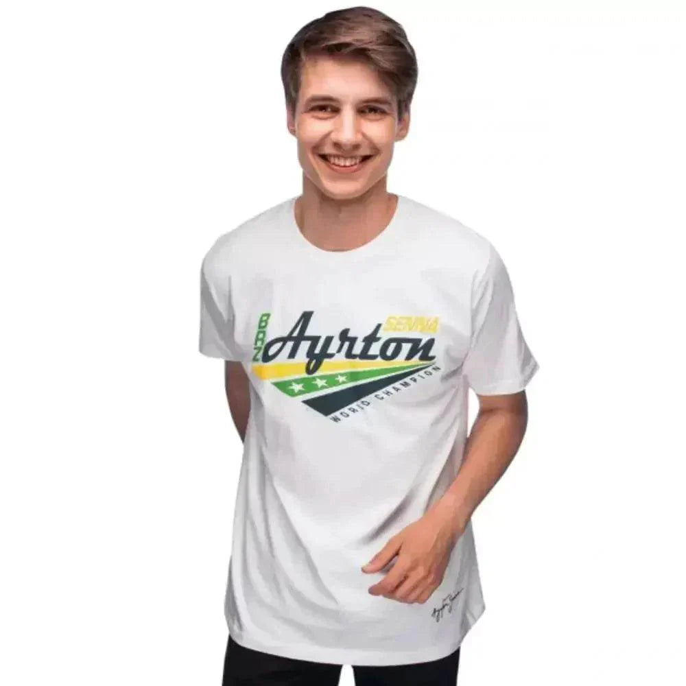 Ayrton Senna T-Shirt World Champion DASH RACEGEAR