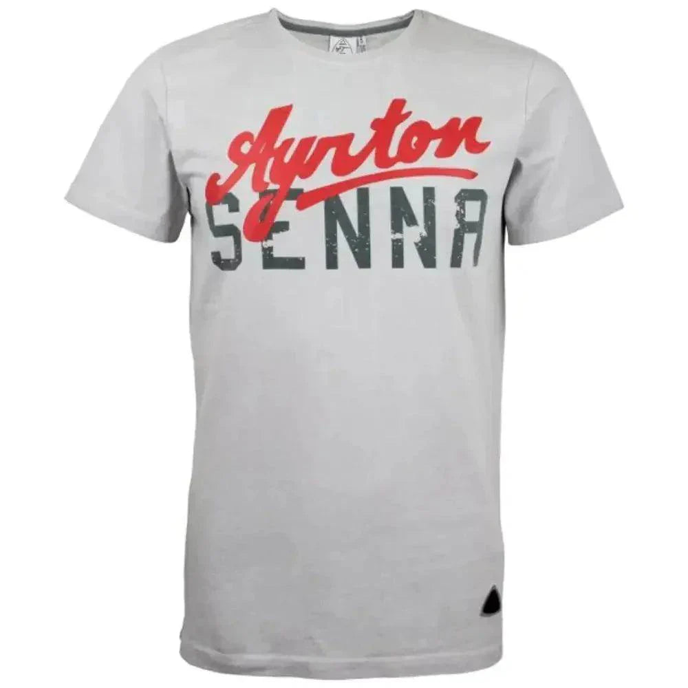 Ayrton Senna T-Shirt grey DASH RACEGEAR