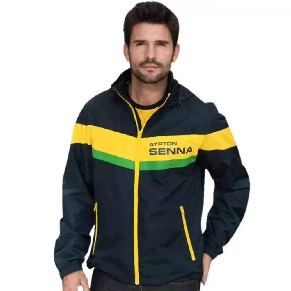 Ayrton Senna Windbreaker Jacket Racing DASH RACEGEAR