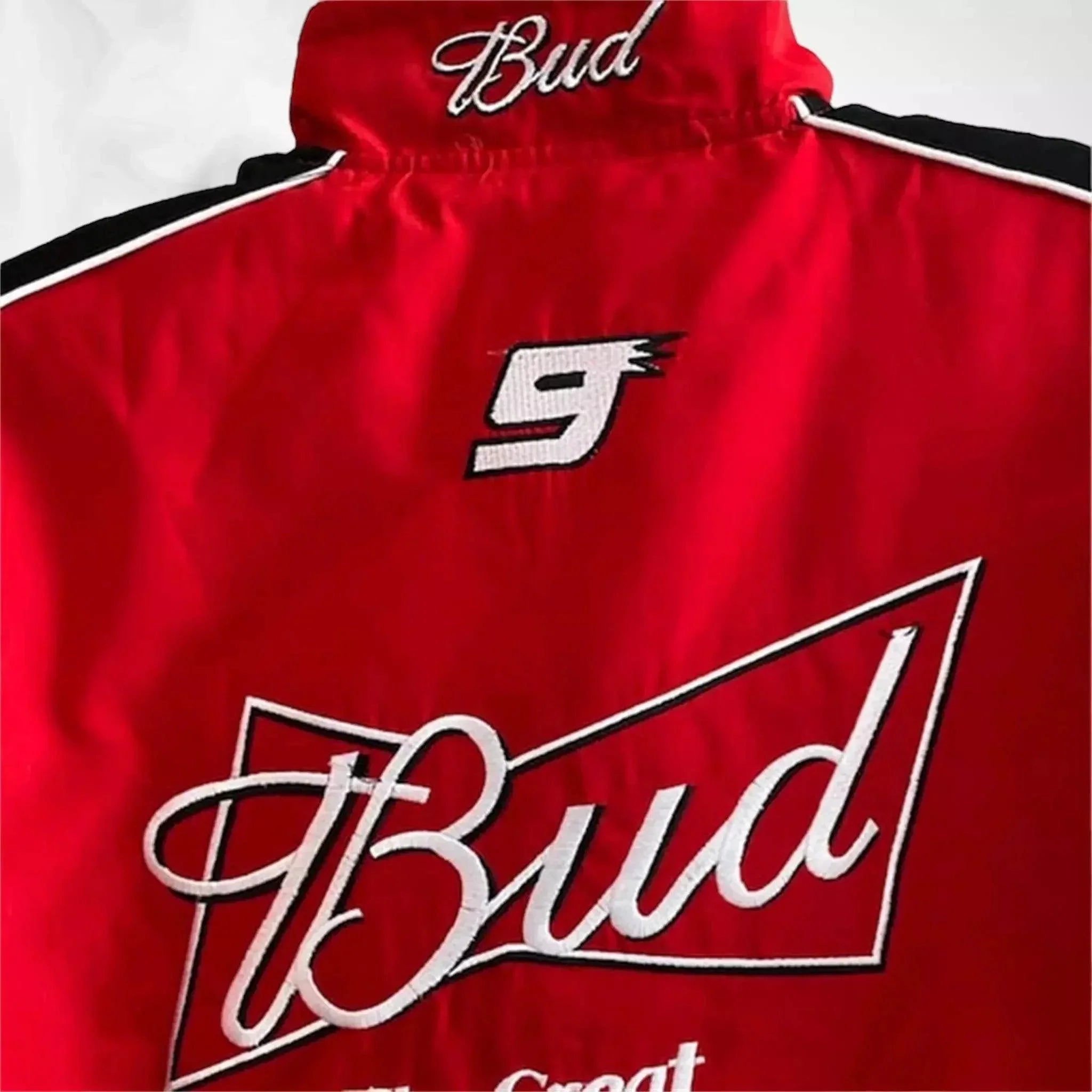 Budweiser Black F1 Retro Racing Jacket DASH RACEGEAR