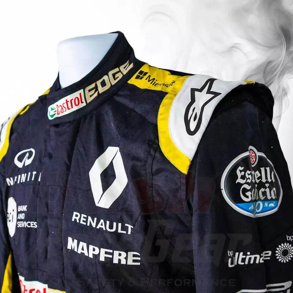 Carlos Sainz 2018 Renault F1 Racing Suit Brazilian Grand Prix DASH RACEGEAR